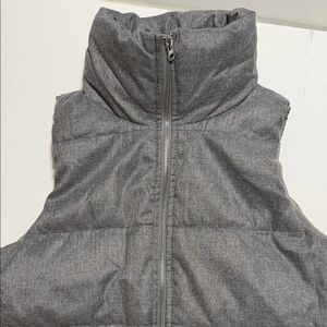 Old Navy Heather Gray Fleece-Lined Vest
